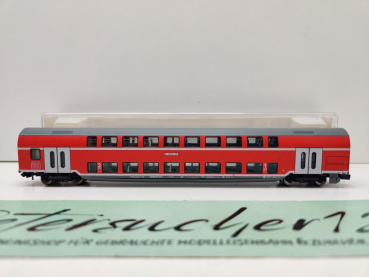 Fleischmann N DC 8624 Doppelstockwagen 1./2.Kl DABz756 / NEM / DB / OVP