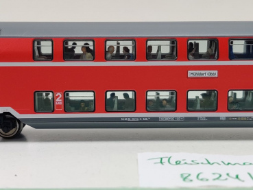 Fleischmann N DC 8624 Doppelstockwagen 1.-2.Kl DABz756 / NEM / DB
