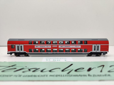 Fleischmann N DC 83 8625 Doppelstockwagen 2.Kl "Ratiopharm" DBz751 / NEM / DB