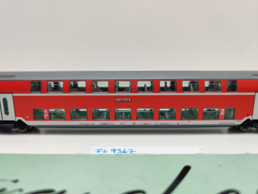 Fleischmann N DC 9367 Doppelstockwagen 1.-2.Kl DABz756 / NEM / DB