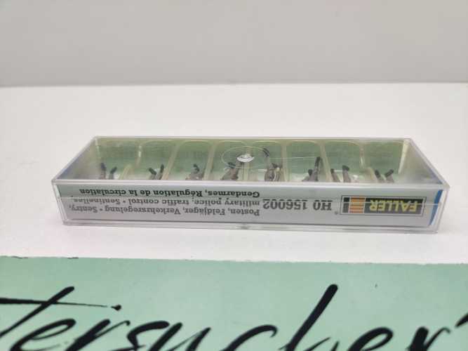 Faller H0 156002 Figuren-Set "Posten, Feldjäger, Verkehrsreg." / 8 Figurinen / OVP