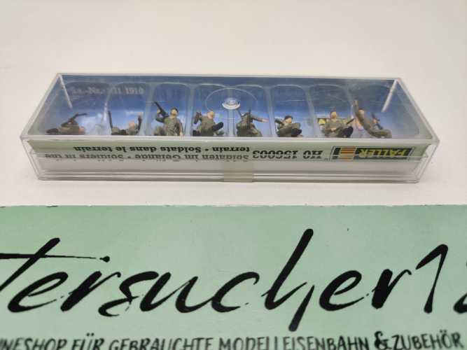 Faller H0 156003 Figuren-Set "Soldaten im Gelände" / 8 Figurinen / OVP