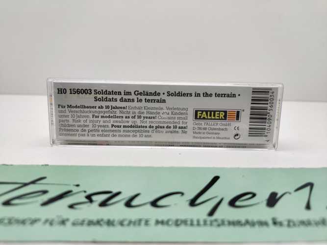 Faller H0 156003 Figuren-Set "Soldaten im Gelände" / 8 Figurinen / OVP