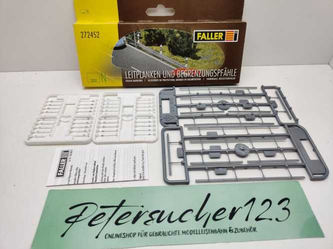 Faller N 272452 Leitplanken & Begrenzungspfähle / 1:160 / OVP