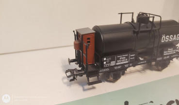 Fleischmann H0 AC 5434 Kesselwagen m Bremserhaus "ÖSSAG" / NEM / DRG