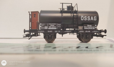 Fleischmann H0 AC 5434 Kesselwagen m Bremserhaus "ÖSSAG" / NEM / DRG