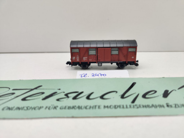 Fleischmann N DC 2470 - 8330 Gedeckter Güterwagen / Gmhs53 / DB