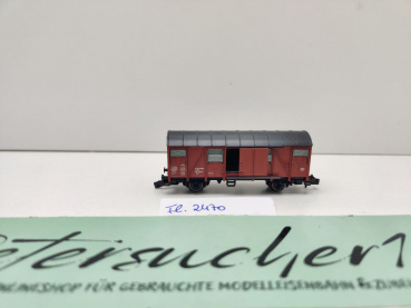 Fleischmann N DC 2470 - 8330 Gedeckter Güterwagen / Gmhs53 / DB