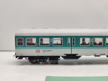 Fleischmann H0 DC 5145 Nahverkehrswagen / 1.+2.Kl. / Bnrzb 778.2 / NEM / DB
