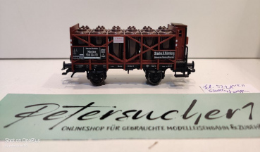 Fleischmann H0 AC 5221 Säuretopfwagen "Staub & Co. Nürnberg" / NEM / DRG