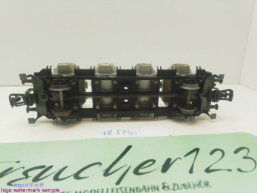 Fleischmann H0 DC 5230 Behältertragwagen "von Haus zu Haus" / BTms55 / DB