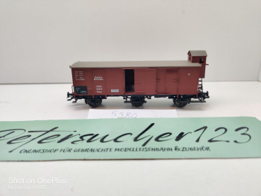 Fleischmann H0 AC 5380 ged. Güterwagen m Brmshs / Ghwps / NEM / DRG
