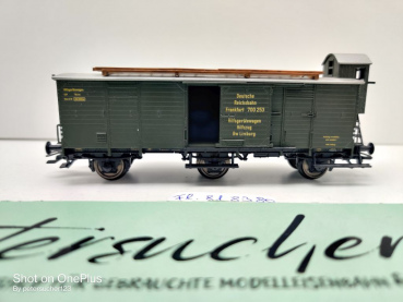 Fleischmann H0 AC 815380 Hilfsgerätewagen Hilfszug BW Limburg / NEM / DRG