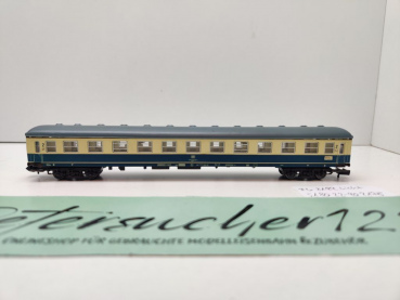 Fleischmann N DC 8199 Schnellzug Abteilwagen 2.Kl / Büm235 / Licht / DB