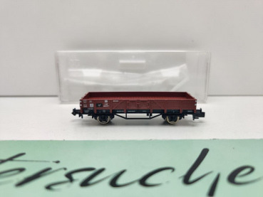Fleischmann N DC 820001 Niederbordwagen X90/ 2 DKW Modelle / NEM / DB / OVP