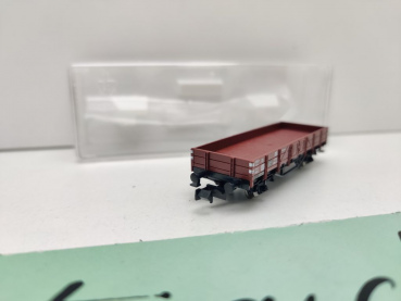 Fleischmann N DC 820001 Niederbordwagen X90/ 2 DKW Modelle / NEM / DB / OVP