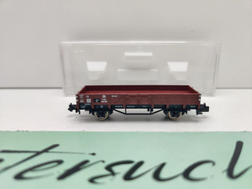 Fleischmann N DC 820002 Niederbordwagen X90/ 2 DKW Modelle / NEM / DB / OVP