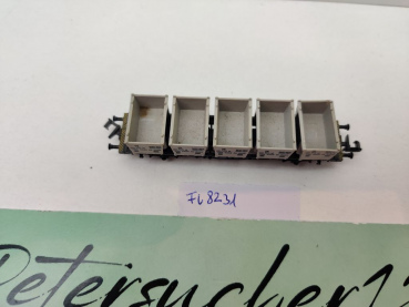 Fleischmann N DC 8231 Behältertragwagen "von Haus zu Haus" Lbs598 / DB