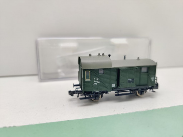 Fleischmann N DC 830001 Güterzugbegleitwagen Pwg / NEM / DR / OVP