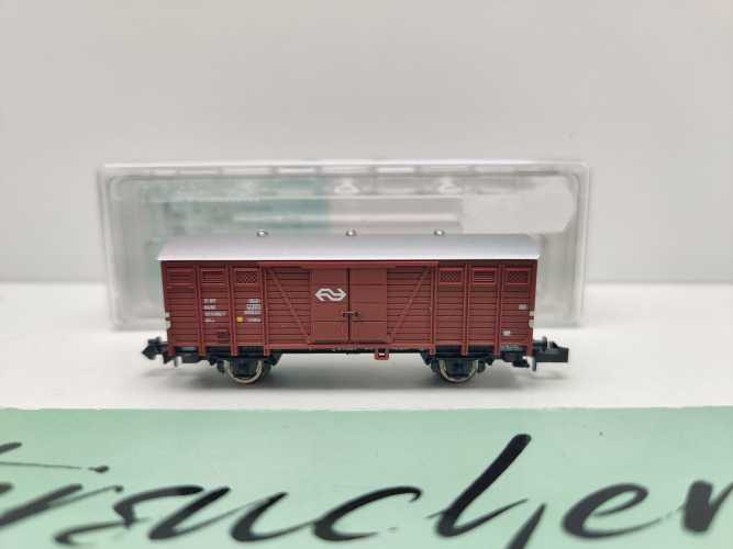 Fleischmann N DC 833301 gedeckter Güterwagen Gs-v / NS / OVP