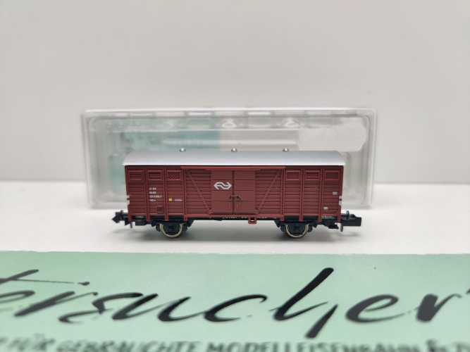 Fleischmann N DC 833301 gedeckter Güterwagen Gs-v / NS / OVP