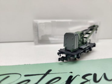 Fleischmann N DC 850301 Kranwagen WYHLEN / NEM / DB / OVP