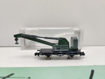 Fleischmann N DC 850301 Kranwagen WYHLEN / NEM / DB / OVP