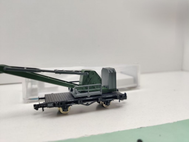 Fleischmann N DC 850301 Kranwagen WYHLEN / NEM / DB / OVP