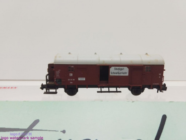 Fleischmann N DC 8700 ged. Güterwagen 'Stückgut Schnellverkehr' / Glhs / NEM / DR