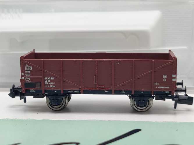 Fleischmann N DC 871501 Hochbordwagen 265-7 El-u / NEM / DR / OVP