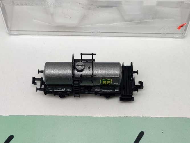 Fleischmann N DC 881906-2 Kesselwagen Bremserhaus "BP" / NEM / DB / EVP