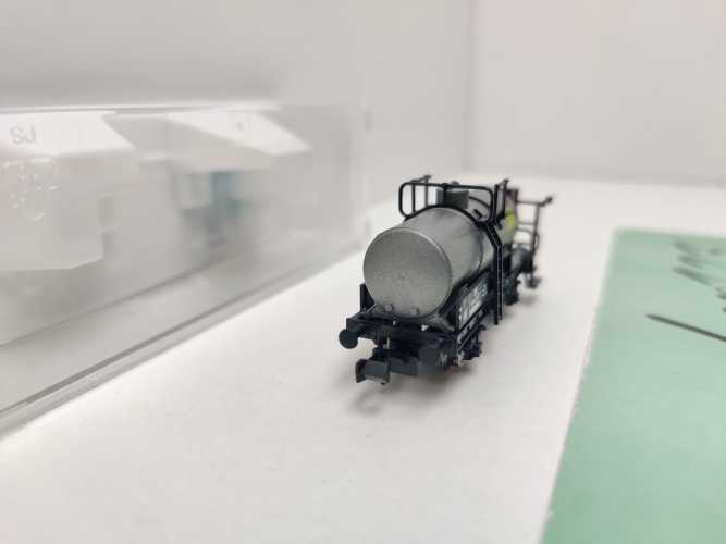 Fleischmann N DC 881906-1 Kesselwagen Bremserhaus "BP" / NEM / DB / EVP