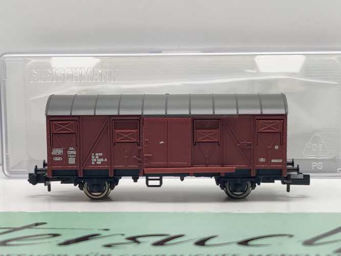 Fleischmann N DC 931405-02 gedeckter Güterwagen Gs / NEM / DR / EVP