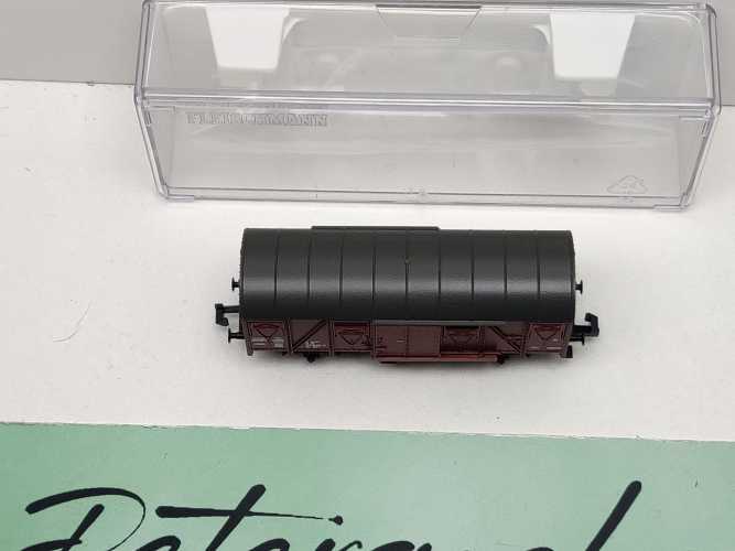 Fleischmann N DC 931405-02 gedeckter Güterwagen Gs / NEM / DR / EVP