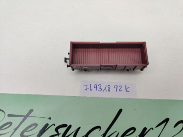Fleischmann N DC 9318-92 off. Güterwagen Es-u aus Set / NEM / DR / OVP