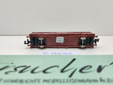 Fleischmann N DC 9318-92 ged. Güterwagen Gbs aus Set / NEM / DR / OVP