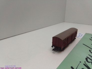 Fleischmann N DC 9395 1x ged Güterwagen US-Bauart aus Start-Set / NEM / DB