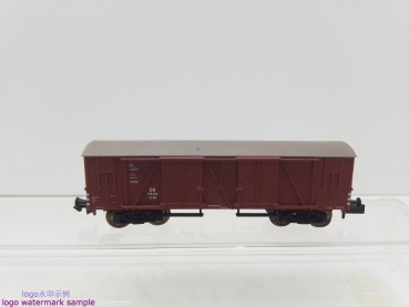 Fleischmann N DC 9395 1x ged Güterwagen US-Bauart aus Start-Set / NEM / DB
