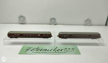 HobbyTrain N DC H2690 Akku-Trieb und Steuerwagen ETA 176 / ESA 176 DB Ep.III OVP 