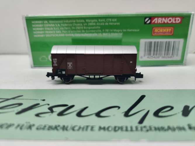 Arnold N DC HN6163 gedeckten Güterwagen / Bauart „Bremen“ / DB / OVP