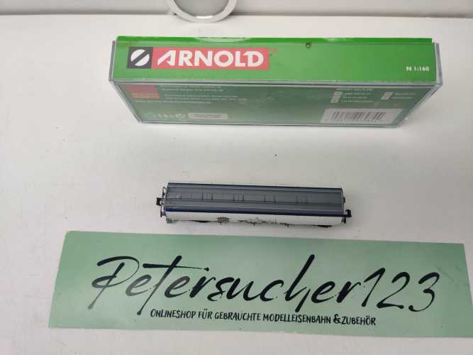 Arnold N DC HN6708 4-achsigen Getreidesilowagen / auffälligen hellblauen „Tucher“-Design (GATX) / OVP