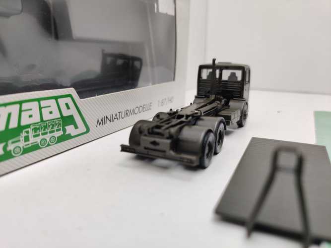 Herpa Maag H0 740036 MAN M90 Abrollkipper 3a BW / 1:87 / OVP