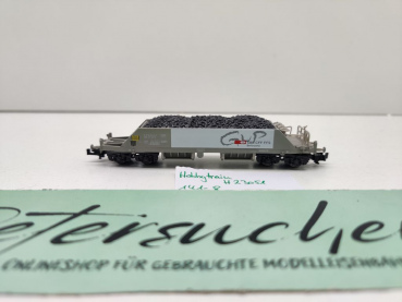 Hobbytrain N DC H23051 Schotterwagen GUP "Bellinzona" Xas73 / 141-8 / SBB