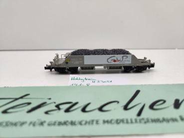 Hobbytrain N DC H23051 Schotterwagen GUP "Bellinzona" Xas73 / 141-8 / SBB