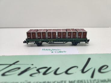 Hobbytrain N DC H23807 Post-Behälterwagen Post2-t/13 / NEM / DB