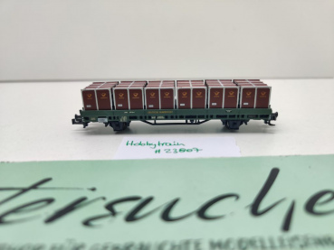 Hobbytrain N DC H23807 Post-Behälterwagen Post2-t/13 / NEM / DB