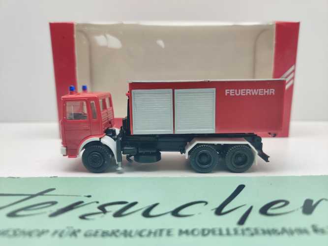 Herpa H0 820500 MAN F8 Feuerwehr-Wechsellader Abrollcontainer RW / 1:87 / OVP