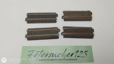 Märklin H0 4 x  gerades C-Gleis 24094 Länge 94,2 mm Aus Anlagenauflösung