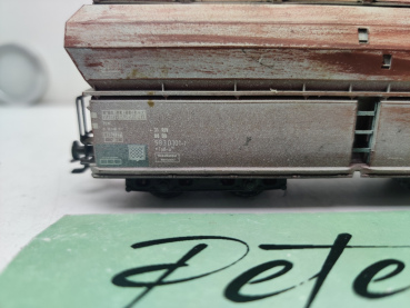 Märklin H0 AC 583 0 076-9 Großraumgüterwagen / Braun / gealtert / DB