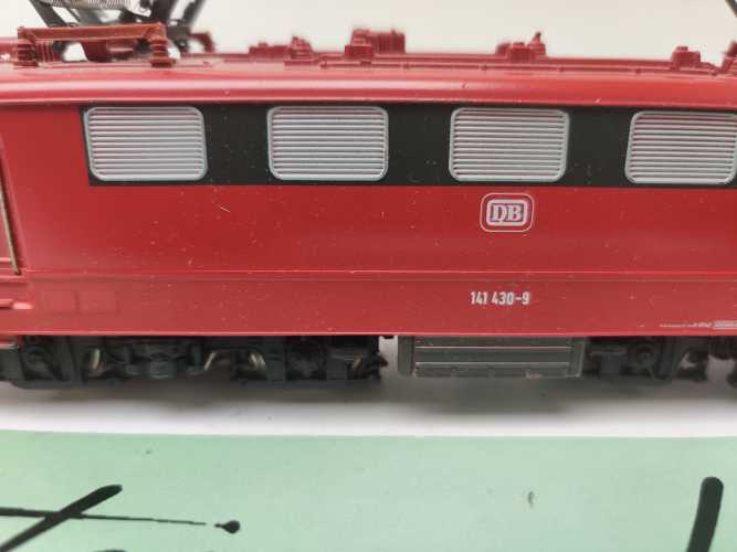 Märklin H0 AC BR141 430-9 / Elektrolok / Rot / DB / Umbau Delta - Digital